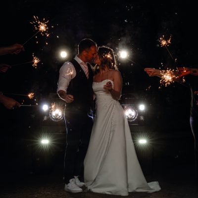 Trouwfoto's met sterretjes